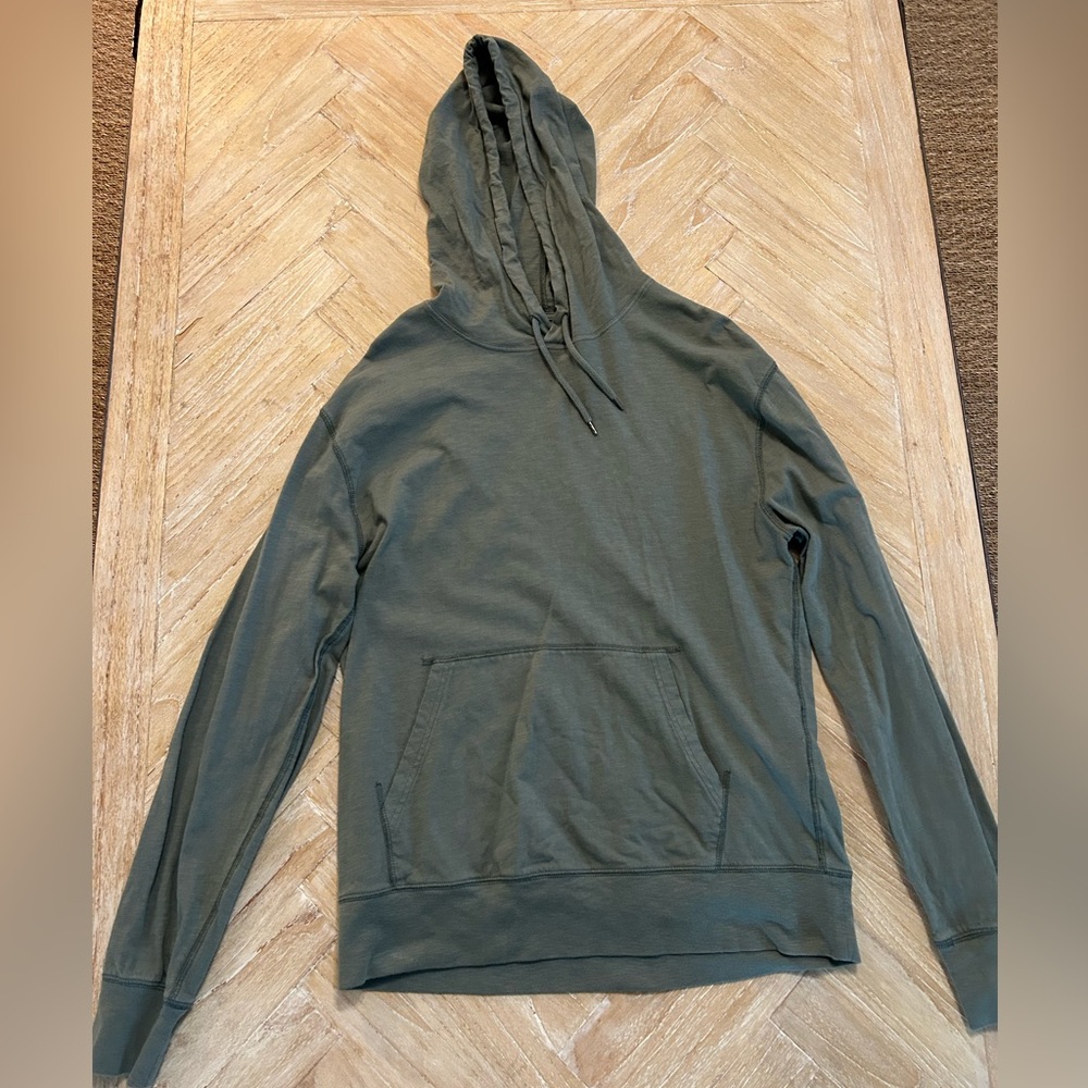 J. Crew Garmet Dyed Hoodie Lightweight Medium